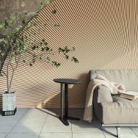 Mesa Auxiliar Oval 60cm - Dalla Costa Preto Fosco - 1