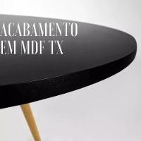 Jogo Jantar Mesa Moderna Eames Eiffel 90cm E 4 Cadeiras Eames Eiffel Preta. - 6