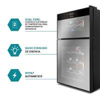 Adega Philco 69L PAD24DZ Display Digital 24 Garrafas Bivolt - 3
