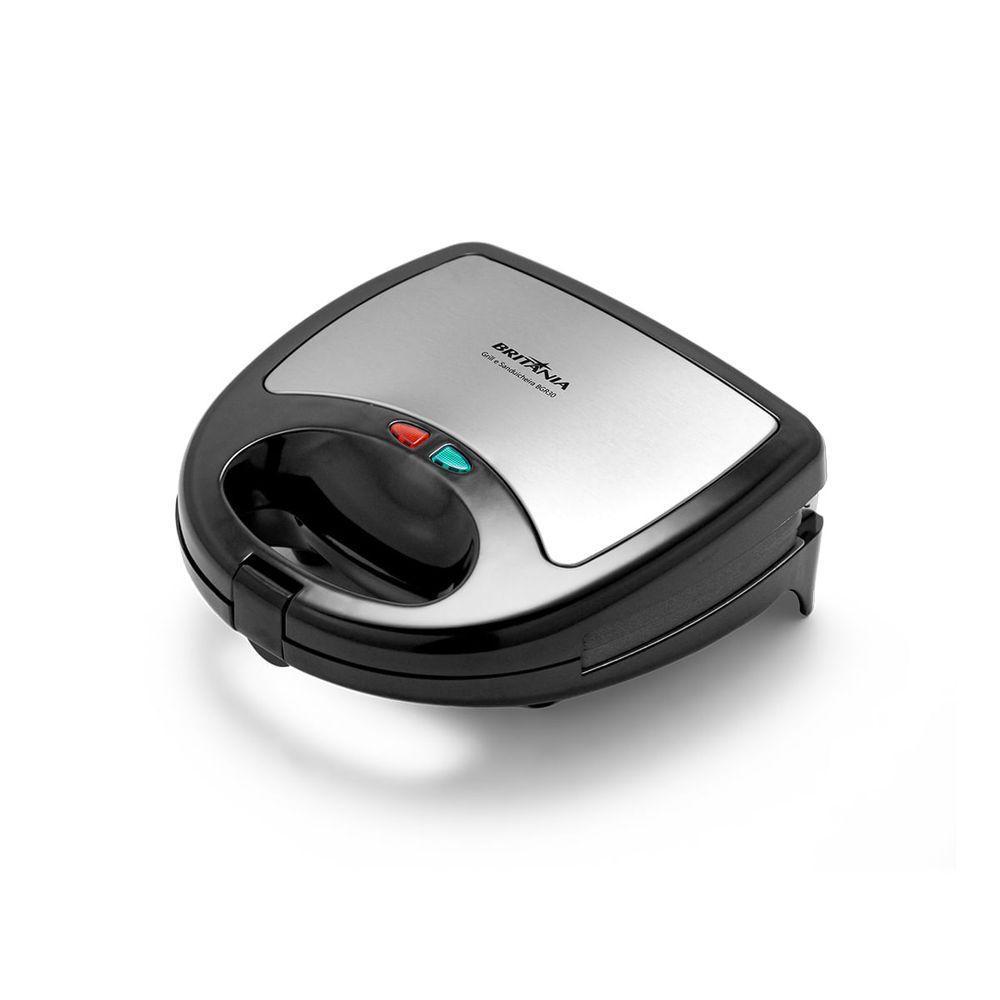 Grill E Sanduicheira Britânia BGR30 3 Chapas 750W 110V - 1