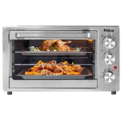 Forno Elétrico Air Fryer Philco PFE40I 40L Inox com Timer 60min e Controle de Temperatura 110V