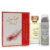 Kit Presente Feminino Lattafa Mahasin Crystal Edp With 50 Ml Desodorante Em 100 - 1