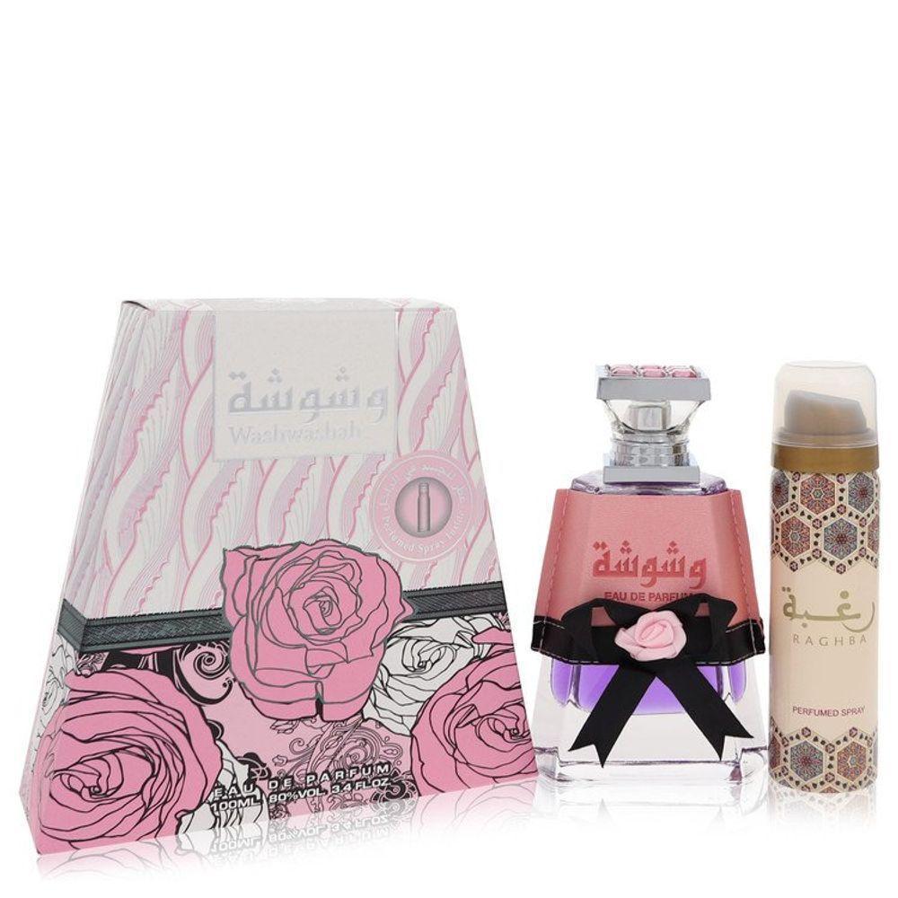 Perfume Feminino Washwashah Lattafa 100 Ml Eau De Parfum Plus 50 Ml Desodorante - 2