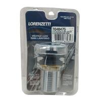 Válvula Luxo Para Lavatório S/l 2 3/8 X 7/8 Redondacromada 1616 C20 - 3