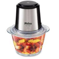 Processador Philco Inox Glass 1,2L 350W Função Pulsar PPS01I 220V - 1
