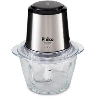 Processador Philco Inox Glass 1,2L 350W Função Pulsar PPS01I 220V - 4