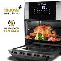 Air Fryer Oven Britânia 12L 4 Em 1 1800W BFR2100 110V - 7