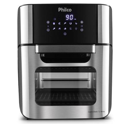 Air Fryer Oven sem Óleo Philco PFR2200 12L 1800W Digital com Timer 110V