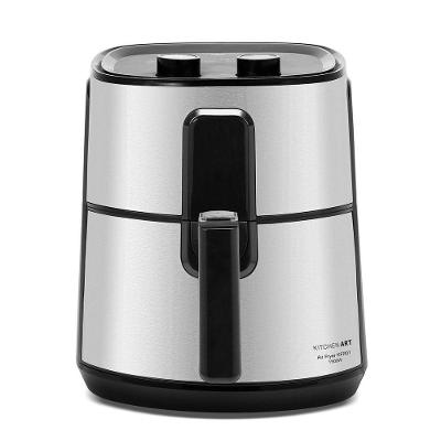 Fritadeira Air Fryer Philco KFR01 4,3L 1500W Cesto Quadrado Antiaderente Preto 110V