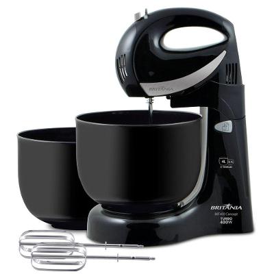 Batedeira Convencional Britânia BBT400P Concept 4L 400W Preto 220V