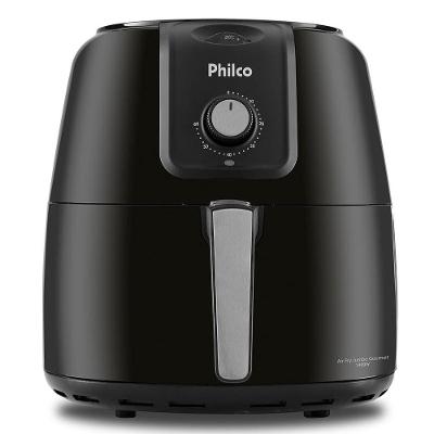 Fritadeira Air Fryer Philco PFR13P 8,1L com Cesto Removível Antiaderente Preto 110V
