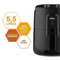 Air Fryer Philco 5,5L Cesto Quadrado 1500W PAF55A 110V - 3