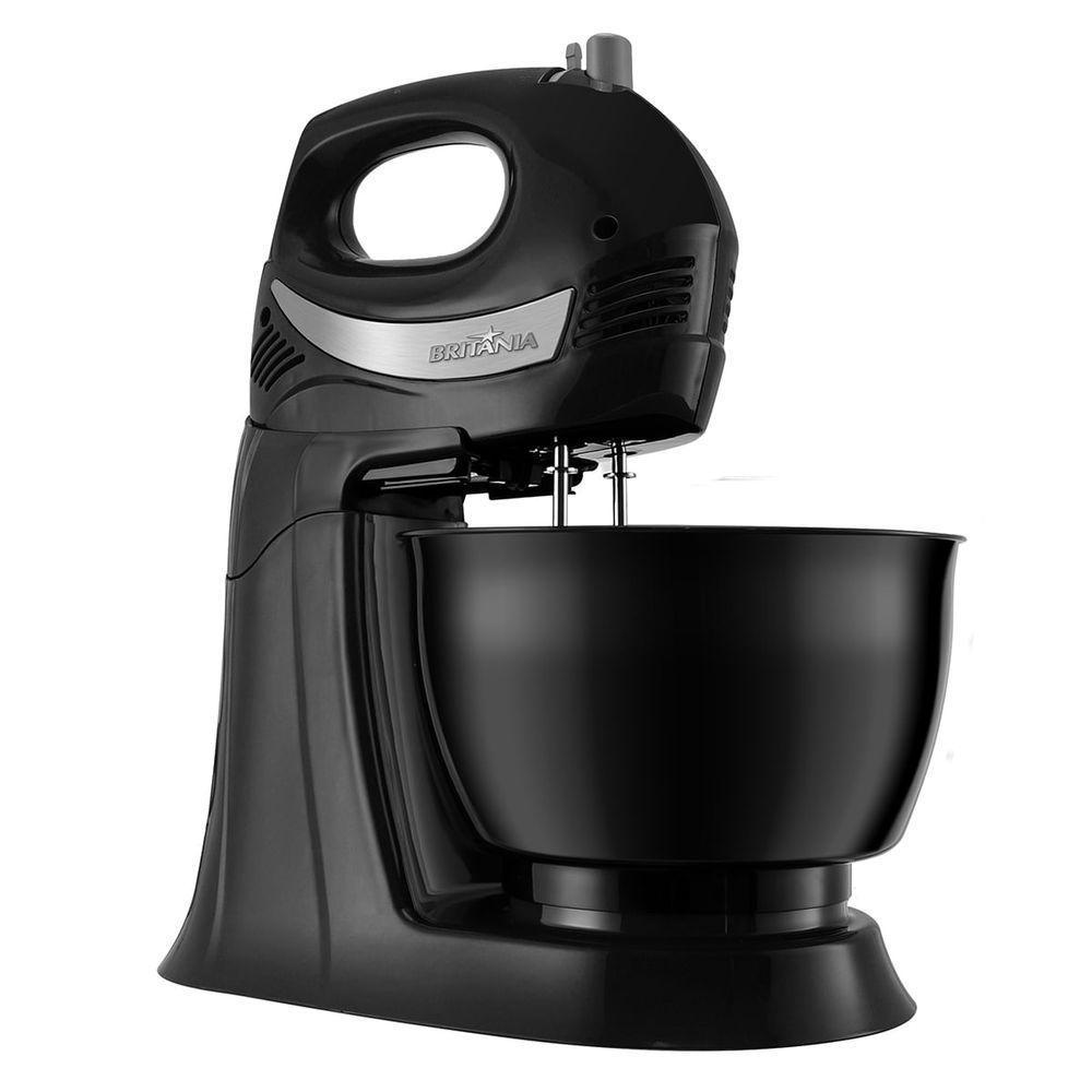 Batedeira Britânia Diamante Preta 550W 4,3L 110V - 3