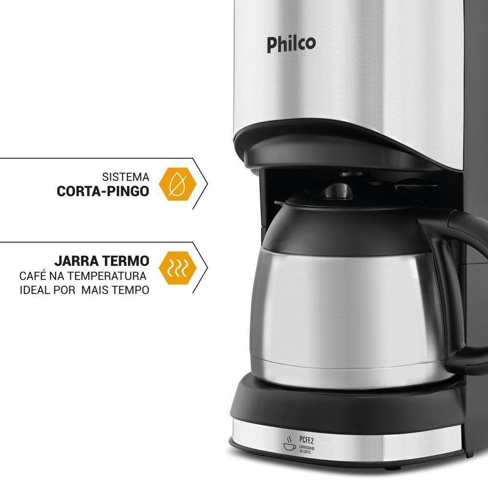 Cafeteira Philco 30 Cafezinhos 1L 700W PCFE02 110V - 5