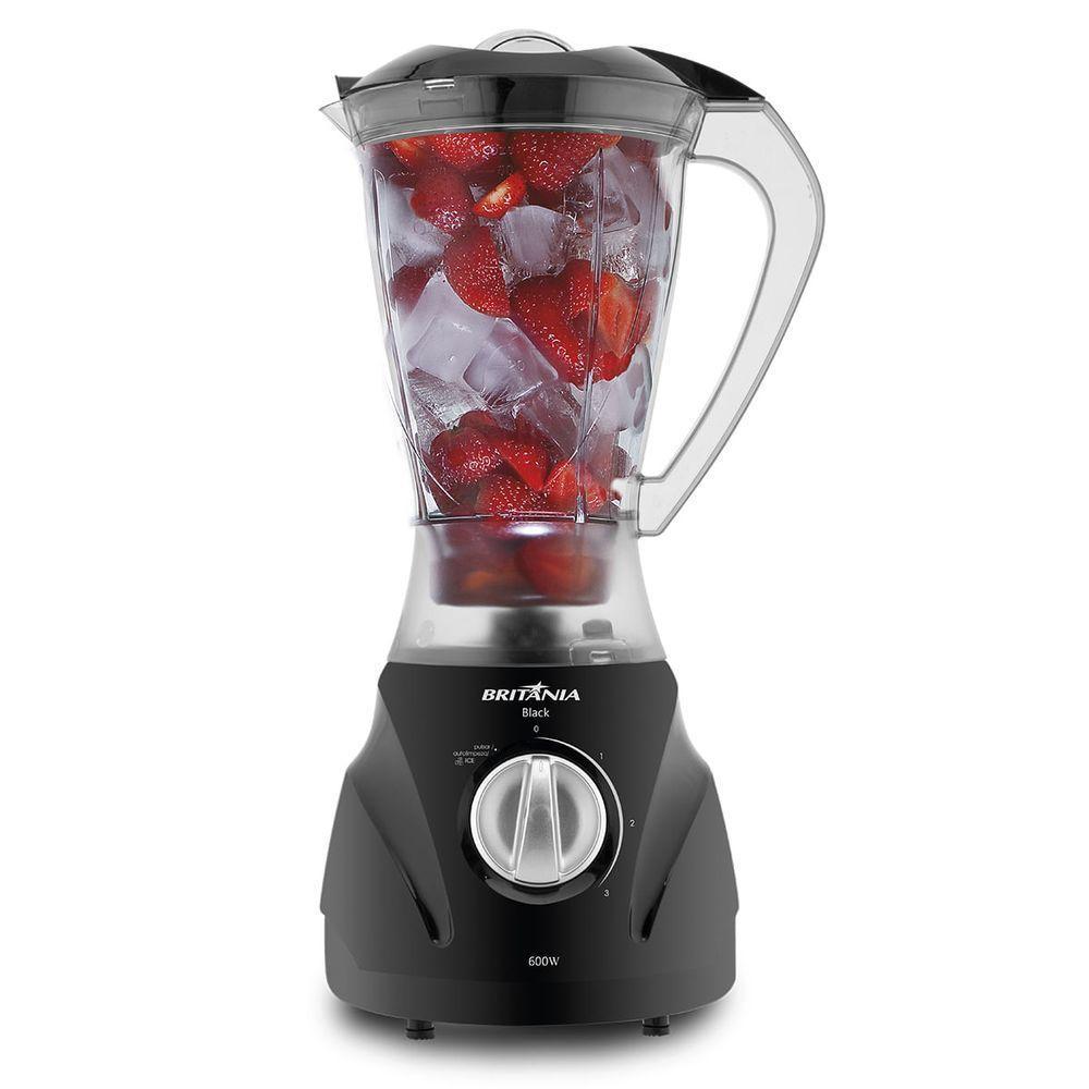 Liquidificador Britânia Black 3 Velocidades 2,1L 110V - 5