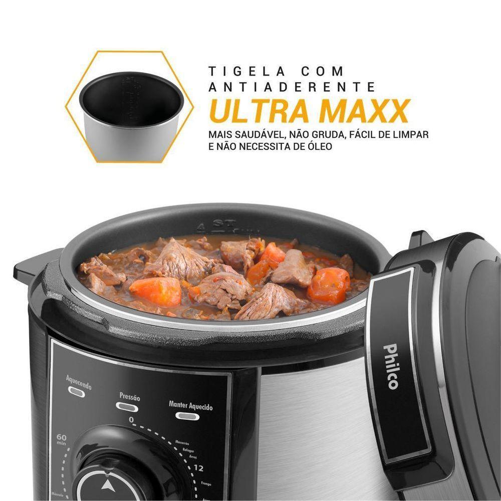 Panela De Pressão Elétrica Philco 4L 14 Funções PPPE04A 220V - 4