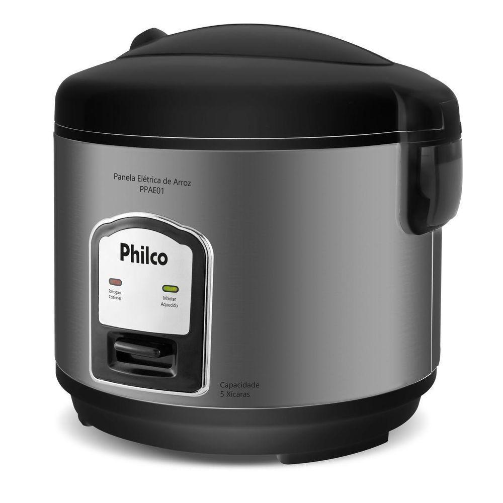 Panela De Arroz Elétrica Philco 5 Xícaras 1,6L PPAE01 110V - 9