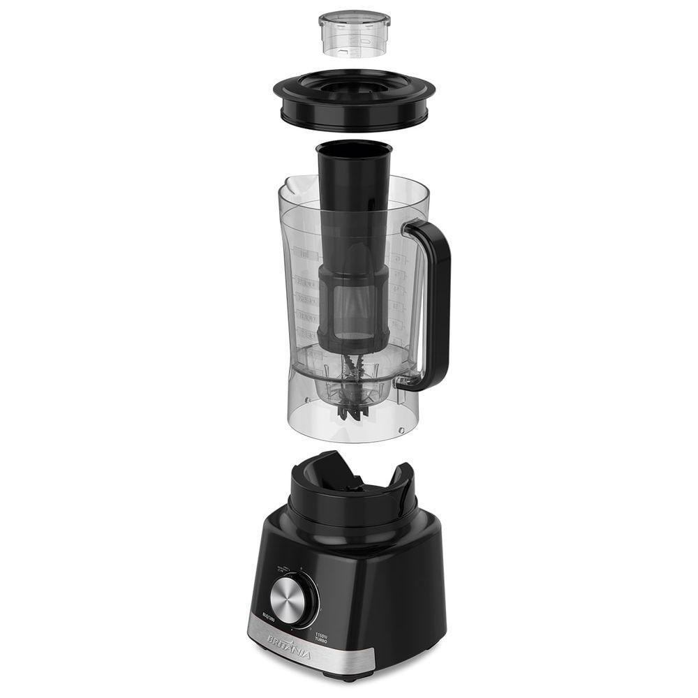 Liquidificador Britânia BLQ1280P Lâminas Inox 2,7L 1150W 110V - 2