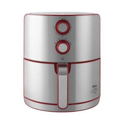 Air Fryer Philco PFR18VI 4,6L 1500W Cesto Cerâmico Removível Inox Redstone 220V