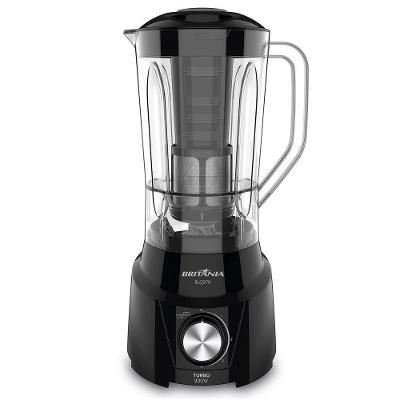 Liquidificador Britânia BLQ970P 900W 2,6L Preto com Filtro 4 Velocidades 110V