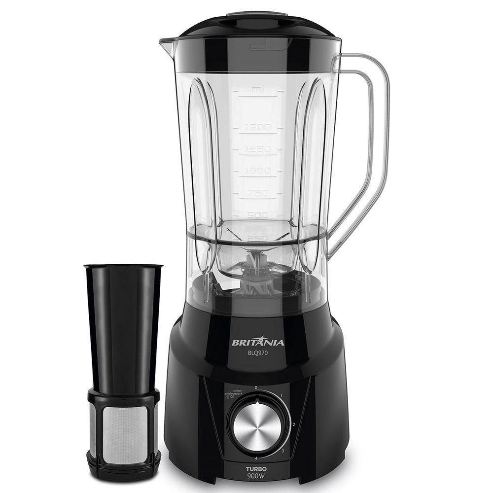 Liquidificador Britânia BLQ970P Turbo 900W 220V - 2