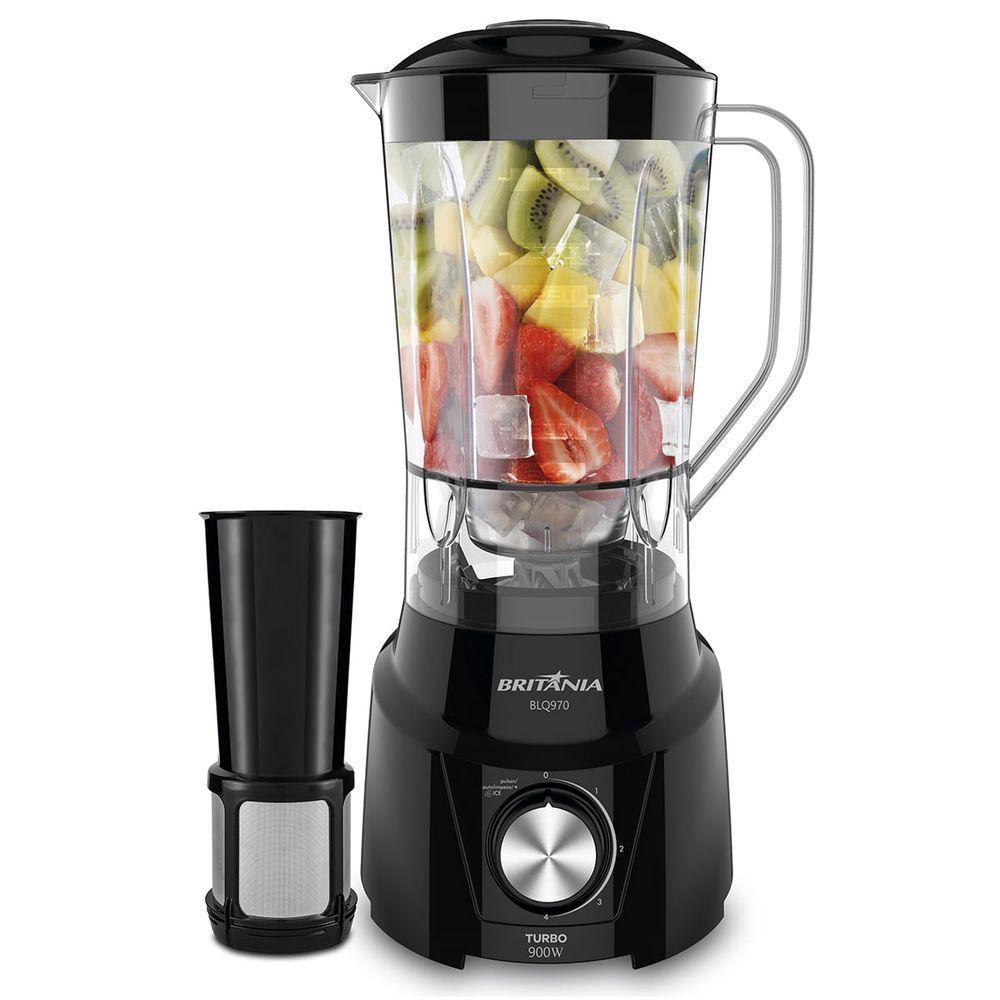 Liquidificador Britânia BLQ970P Turbo 900W 220V - 3