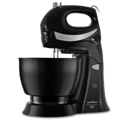 Batedeira Convencional Britânia Diamante 4,3L 550W Preta 220V