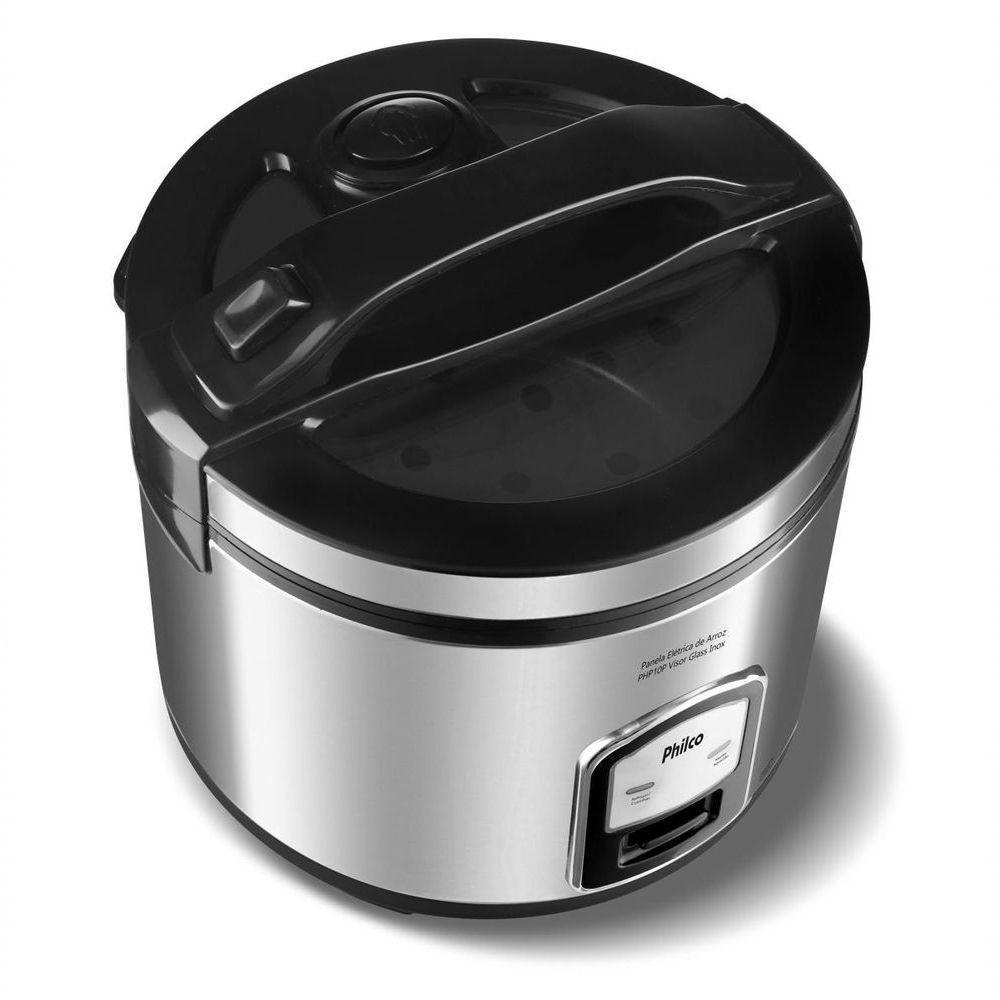Panela De Arroz Elétrica Philco Inox 10 Xícaras PH10P 220V - 8