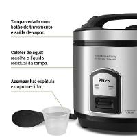 Panela De Arroz Elétrica Philco Inox 10 Xícaras PH10P 220V - 3