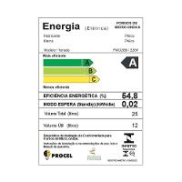 Micro-ondas 25L Philco Receitas Pré-programadas 1100W PMO28B 220V