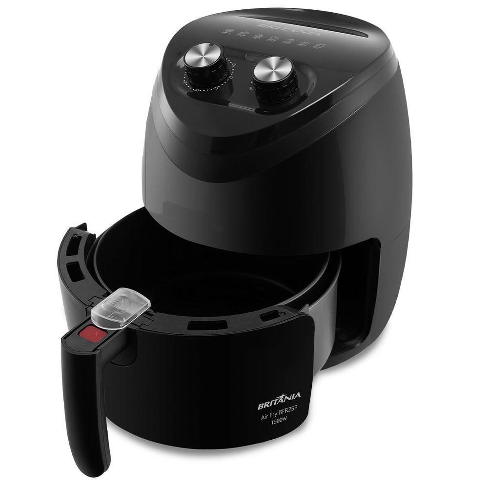 Air Fryer Britânia 3,5L Revestimento Antiaderente 1500W BFR25P 110V - 2