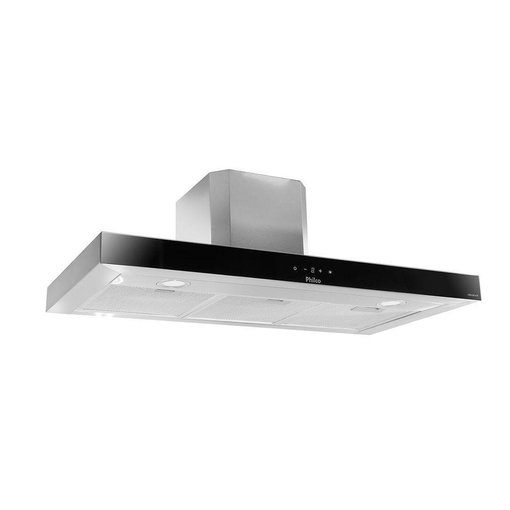 Coifa Philco 90cm Exaustor E Depurador Painel Touch PCO90I 110V - 3