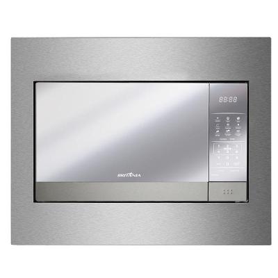 Micro-ondas de Embutir Britânia BMB28IEB 28L 1400W com Função Tira Odor Prata 110V