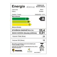 Micro-ondas De Embutir Britânia 28L 1400W BMB28IEB 110V - 6