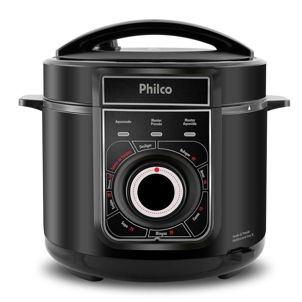 Panela De Pressão Philco PPP02PI Inox Multifuncional 5L 110V - 1
