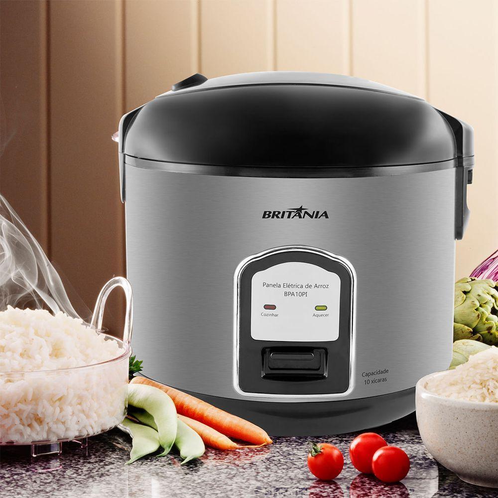 Panela De Arroz Britânia BPA10PI XI75 10 Xícaras 220V - 6