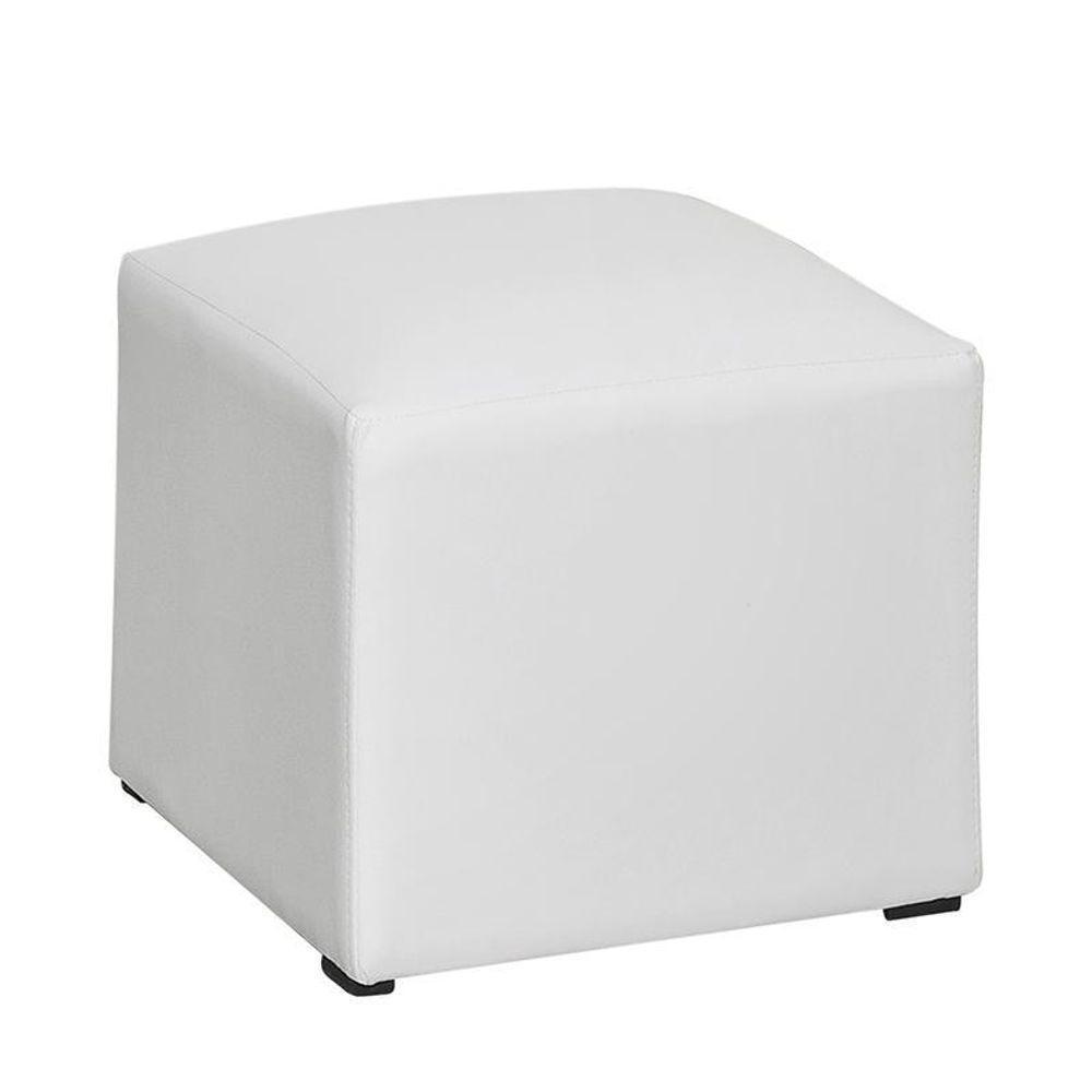 Poltrona De Amamentação Letícia Com Balanço E Puff Corino Branco - Phoenix Baby Corino Branco - 4