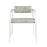 Poltrona Noah Fixa C/4 Pés 78 X 60,5 X 60,5 Cm Pés Brancos. Lautrec Off White Lautrec Off White - 5