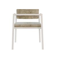 Poltrona Noah Fixa C/4 Pés 78 X 60,5 X 60,5 Cm Pés Brancos. Lautrec Off White Lautrec Off White - 6