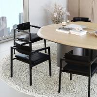 Poltrona Noah Fixa C/4 Pés 78 X 60,5 X 60,5 Cm. Courino Preto Courino Preto - 2