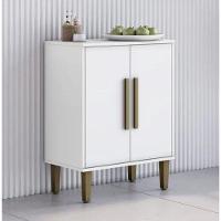 Balcão 2 Portas Lorena Kaiki Móveis - Branco - 1