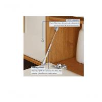 Balcão 3 Portas 2 Gavetas Lorena Kaiki Móveis - Nature/off - 5