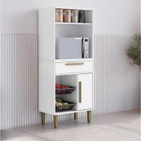 Fruteira 1 Porta Com Nicho Lorena - Kaiki Móveis - Branco - 1