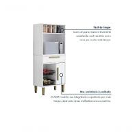 Fruteira 1 Porta Com Nicho Lorena - Kaiki Móveis - Branco - 5