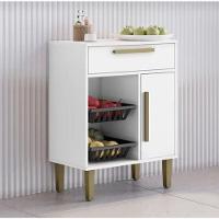 Fruteira 1 Porta E 1 Gaveta Lorena Kaiki Móveis - Branco - 1