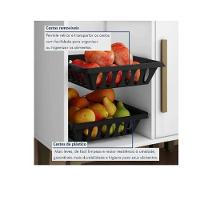 Fruteira 1 Porta E 1 Gaveta Lorena Kaiki Móveis - Branco