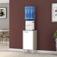 Balcão Multiuso Porta Filtro Com 1 Porta Estonia Elmo/branco Hr Móveis - 1