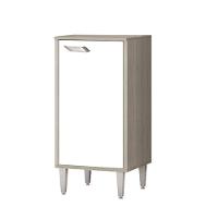 Balcão Multiuso Porta Filtro Com 1 Porta Estonia Elmo/branco Hr Móveis - 3