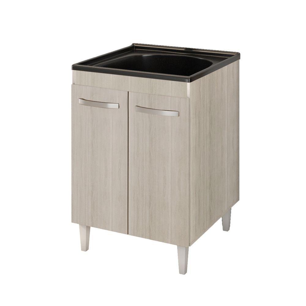 Balcão Gabinete Tanque Com Cuba 0,60x0,60 Vectra Elmo/elmo Hr Móveis - 2