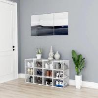 Kit 6 Caixa Sapateira Empilhavel Organizador Dobravel Guarda Roupa Sapatos Tenis Box Quarto Closet Lavanderia Cor:azul;t - 7